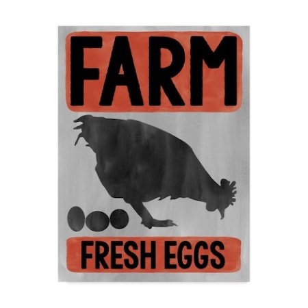 Erin Clark 'Eggs' Canvas Art,18x24